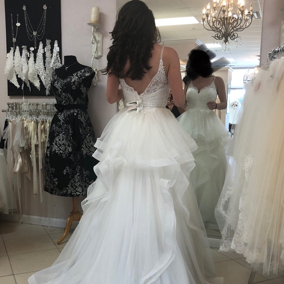 Wedding Gown, Size 12 - Picture 2 of 3